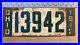 1912_Ohio_license_plate_13942_white_green_flat_printed_Ford_Model_T_Chevy_1079_01_szoq