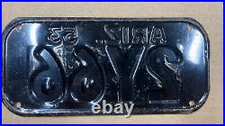 1953 Arizona motorcycle license plate 2Y66 Harley Indian Route 66 NOS SSWI