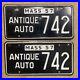 1957_Massachusetts_antique_auto_license_plate_pair_742_1958_Ford_Chevy_Dodge_01_hh