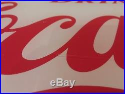 1960's Coca Cola Vintage Original Metal Sign Panel from Machine Westinghouse