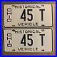 1967_Ohio_historical_vehicle_license_plate_pair_45T_embossed_antique_car_0929_01_app