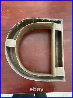 1985 Vintage 16 Metal Letters from The Chicago Hilton AND Towers Sign