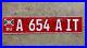 1990s_Burundi_license_plate_A_654_A_IT_temporary_import_white_on_red_Africa_01_qhoi