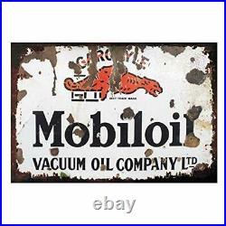 24 Pieces Gas and Oil Tin Signs, Retro Vintage Metal Sign for 24 Pcs Combo a
