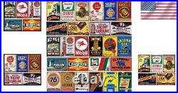 26 Nostalgic Reproduction Tin Signs Vintage Gas & Oil Advertising Wall Decor