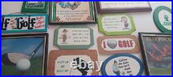 36 Different Humorous Golfing Golf Decorative Wood Metal Tin Signs Clock (BR) 36 Different Humorous Golfing Golf Decorative Wood Metal Tin Signs Clock (BR)