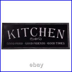 38 Antique Metal Kitchen Sign