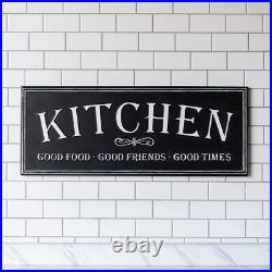 38 Antique Metal Kitchen Sign