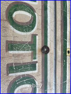 3 Old Vtg Metal Hand Painted Fishing Lakefront Lake Front Home Sign Folk Art 3 Old Vtg Metal Hand Painted Fishing Lakefront Lake Front Home Sign Folk Art