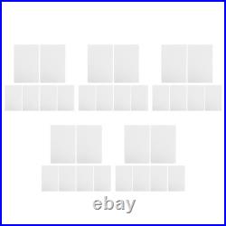 6pcs Blank Metal Sign Vintage Tin Metal Signs Diy Blank Retro Style Plaque Tin