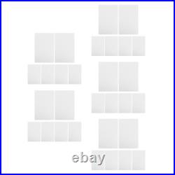6pcs Blank Metal Sign Vintage Tin Metal Signs Diy Blank Retro Style Plaque Tin