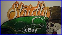 AWESOME LARGE Custom Vintage Tattoo Metal Sign 30 x 19 Good Condition