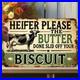 Aluminum_Sign_Heifer_Butter_Biscuit_Vintage_Country_Humor_Wall_Art_01_ew