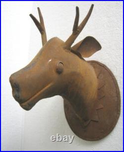 Antique Iron wall decor deer wall hanging Hand made