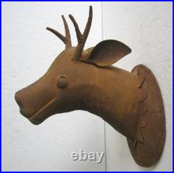 Antique Iron wall decor deer wall hanging Hand made