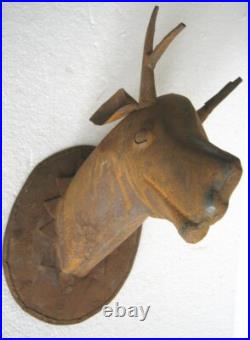 Antique Iron wall decor deer wall hanging Hand made