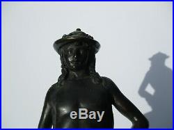 Antique Vintage Bronze Metal Sculpture Nude Classical Portrait Icon Iconic 10