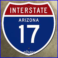Arizona Interstate 17 highway shield road sign Flagstaff Phoenix 18x18
