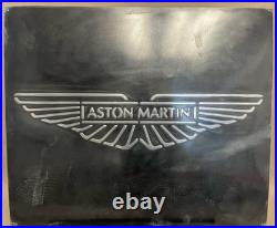 Aston Martin Vintage Garage Metal Sign 20x24 Handmade Cast Aluminum Relief