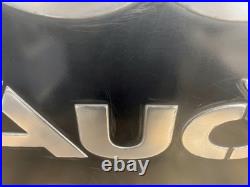 Audi Metal Sign Hand Cast Aluminum Relief Wall Art 20x24 Vintage