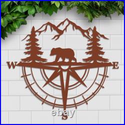 Bear Compass Sign Bear Compass Sign