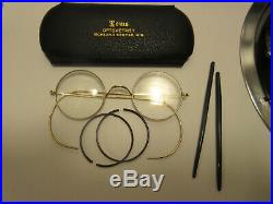 Beatles John Lennon Antique Vintage Genuine Signed Windsor Eyeglasses Xlnt Cond
