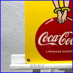 Betty Boop Coca-Cola Vintage Rusty Heavy Metal Sign 40 × 60 cm (15.7 × 23.6)