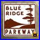 Blue_Ridge_Parkway_North_Carolina_Virginia_highway_marker_road_sign_1953_16x16_01_re