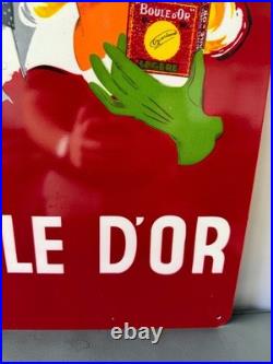 Boule d'Or Vintage Cigarette Advertising Metal Sign 60 × 40 cm (23.6 × 15.7)