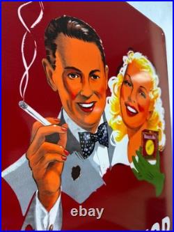 Boule d'Or Vintage Cigarette Advertising Metal Sign 60 × 40 cm (23.6 × 15.7)