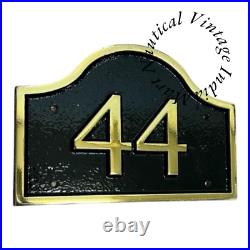 Brass House Signs with Oval Top. House Number Sign or Full Address Sign Plaque Brass House Signs with Oval Top. House Number Sign or Full Address Sign Plaque