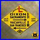 California_CSAA_Dixon_Sacramento_Vacaville_Lincoln_Highway_road_sign_17x13_01_hxy