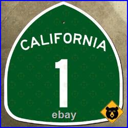 California State Route 1 highway marker road sign Pacific Coast PCH Big Sur 18 California State Route 1 highway marker road sign Pacific Coast PCH Big Sur 18