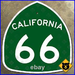 California State Route 66 highway sign Mother Road 17x18 San Bernardino Fontana