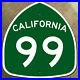 California_state_route_99_Sacramento_Fresno_highway_marker_1964_road_sign_12_01_doi