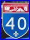 Canada_Quebec_Route_40_Montreal_highway_marker_road_sign_18_x_24_lot_2_01_ip
