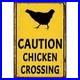 Chicken_Crossing_Sign_Vintage_Aluminum_Sign_Farmhouse_Rustic_Warning_01_sgex