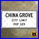 China_Grove_Texas_city_limit_road_sign_San_Antonio_classic_rock_1956_36x18_01_dzxj