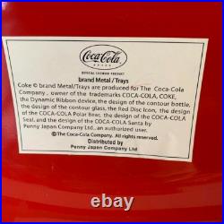 Coca-Cola Sign Button Enamel Advertising Metal Sign Vintage Collectible 0709MT