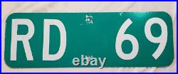 Colorado United States Mile Marker Milepost 69 Road Highway Sign 24x8 Reflective