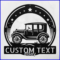 Custom Ancient Car Metal Sign Vintage Decor Wall Art Gift for Car Lovers Custom Ancient Car Metal Sign Vintage Decor Wall Art Gift for Car Lovers