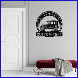 Custom Ancient Car Metal Sign Vintage Decor Wall Art Gift for Car Lovers Custom Ancient Car Metal Sign Vintage Decor Wall Art Gift for Car Lovers