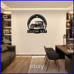 Custom Ancient Car Metal Sign Vintage Decor Wall Art Gift for Car Lovers Custom Ancient Car Metal Sign Vintage Decor Wall Art Gift for Car Lovers
