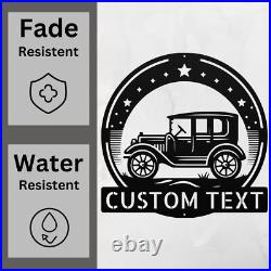Custom Ancient Car Metal Sign Vintage Decor Wall Art Gift for Car Lovers Custom Ancient Car Metal Sign Vintage Decor Wall Art Gift for Car Lovers