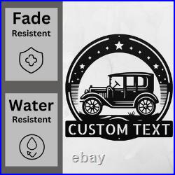 Custom Ancient Car Metal Sign Vintage Decor Wall Art Gift for Car Lovers Custom Ancient Car Metal Sign Vintage Decor Wall Art Gift for Car Lovers