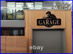 Custom Garage Metal Sign, Personalized Welder Decorative Workshop, Welder Gifts