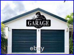Custom Garage Metal Sign, Personalized Welder Decorative Workshop, Welder Gifts