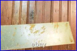 DRINK LIME COLA PAINTED METAL MALT SHOP DEALER SIGN VINTAGE 1950s 3 x 12 SODA