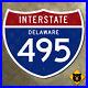 Delaware_Interstate_495_highway_marker_12x10_Wilmington_Claymont_01_jk