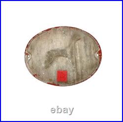 Dog Sign Silhouette of Great Dane on Metal Wall Plaque Vintage Kennel Decor Dog Sign Silhouette of Great Dane on Metal Wall Plaque Vintage Kennel Decor